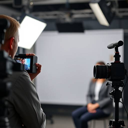 Live streaming af interview