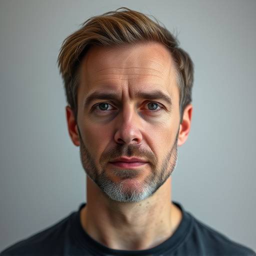 Portræt af en dansk skuespiller