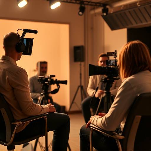 Professionel interviewoptagelse